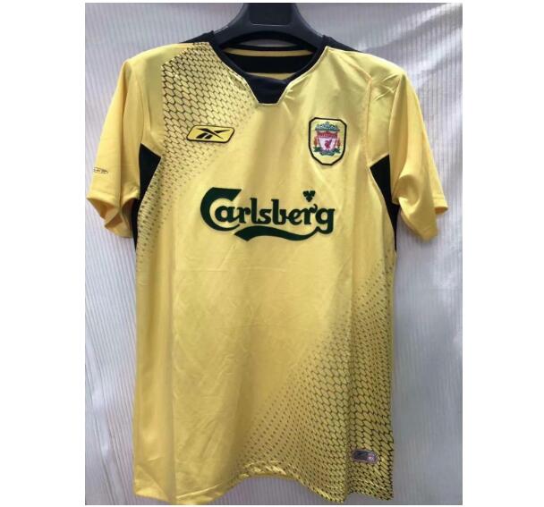 2004-05 Liverpool Retro Away Kit Soccer Jersey